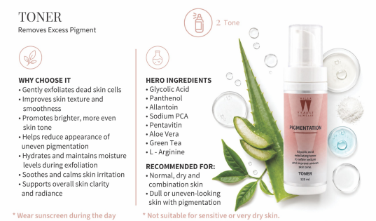 Pigmentation Toner