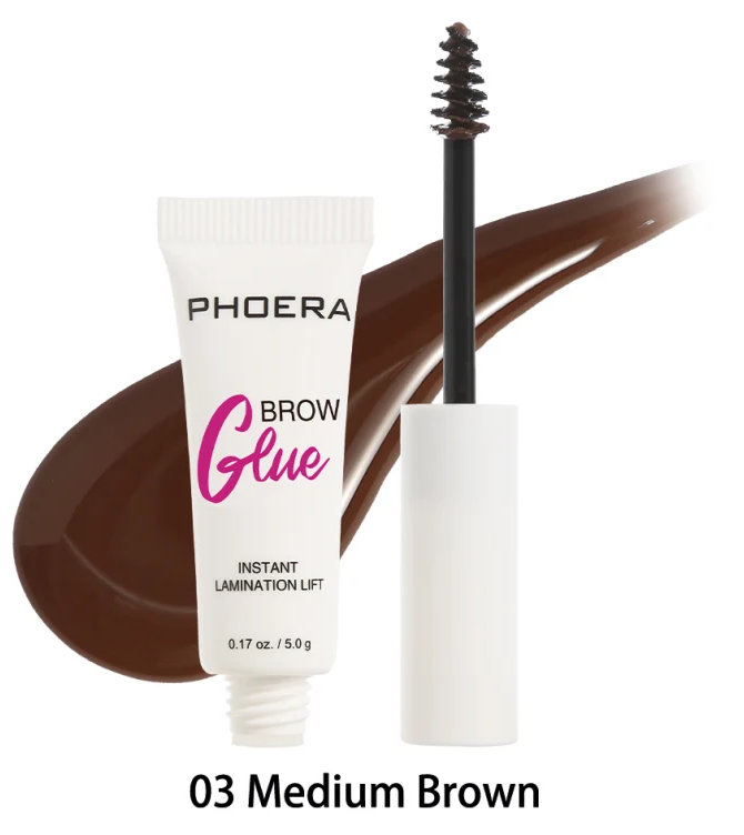 Brow glue - medium brown1