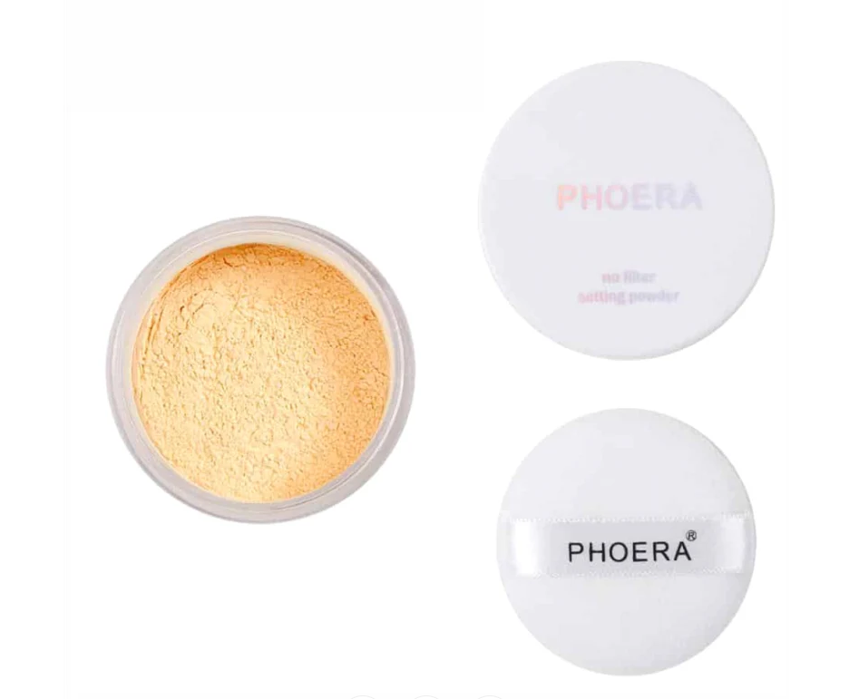 Loose face powder - Banana