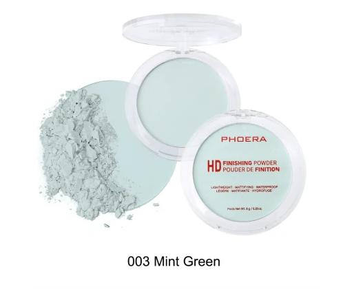 Loose face powder - Mint Green